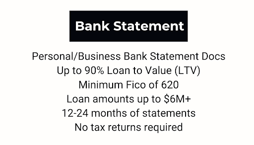 Defy Bank statement loan terms 1 | Defy Mortgage