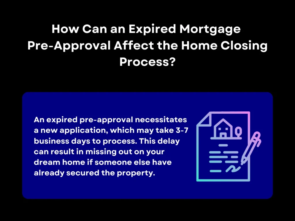 how can an expired mortgage pre-approval affect the home closing process homepage