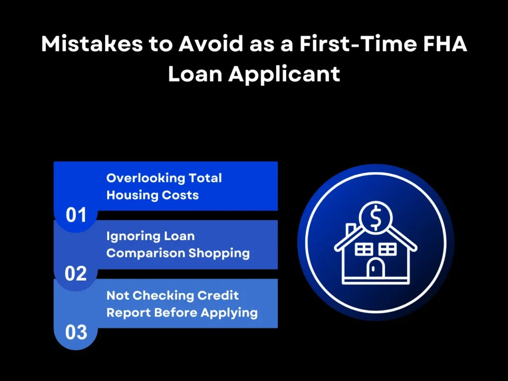 mistakes to avoid as a first-time FHA loan applicant homepage