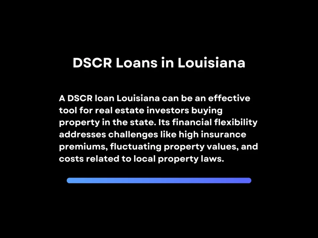 dscr loans in Louisiana homepage