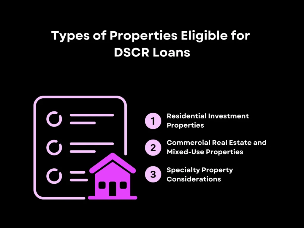 types of properties eligible for dscr loans homepage