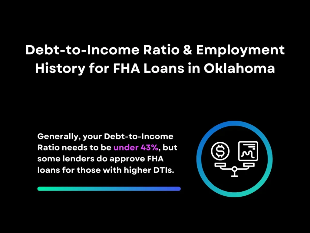 Debt-to-Income Ratio & Employment History for FHA Loans in Oklahoma homepage