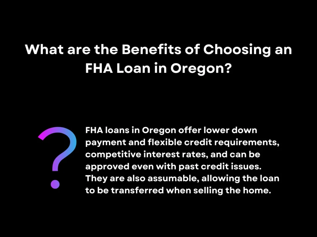 What are the Benefits of Choosing an FHA Loan in Oregon homepage