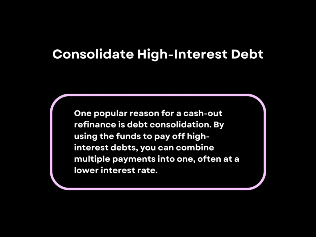 Consolidate High-Interest Debt homepage