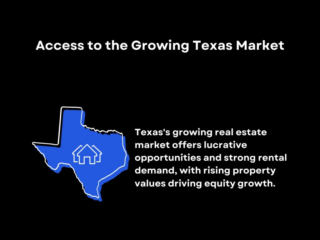 Access to the Growing Texas Market homepage